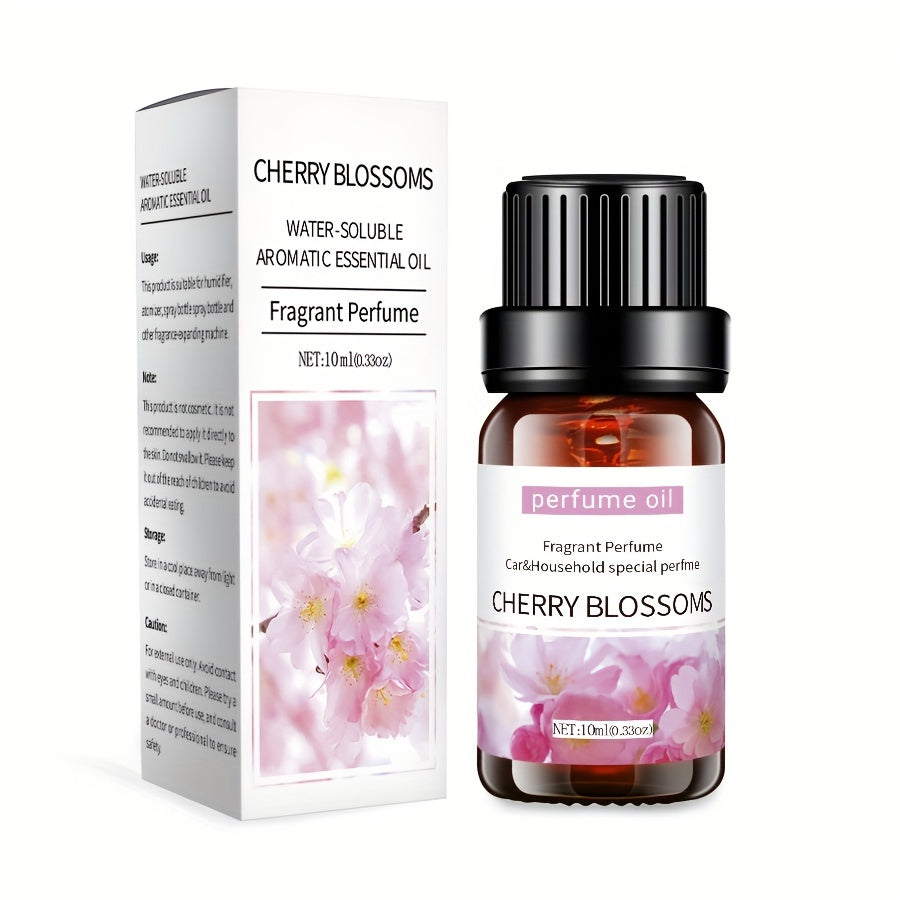 1pc 10ml Essential Oils, Fragrance Essential Oil For Diffuser, Humidifier, Candle Making, Soap Scents, Ideal For Home, Hotel, Restaurant