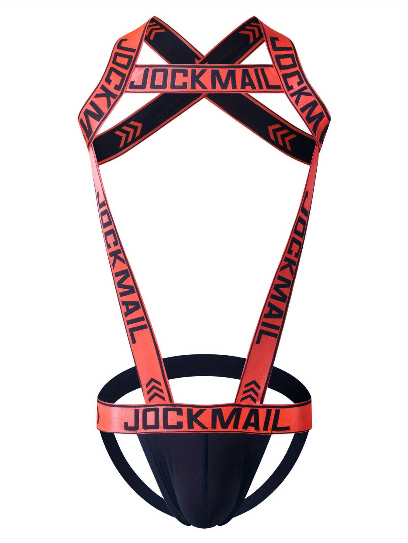 1pc Men's Underwear - Big Stretch Elasticated Nylon with "JOCKMAIL" Print, Breathable & Comfortable, Ideal for Intimate Apparel