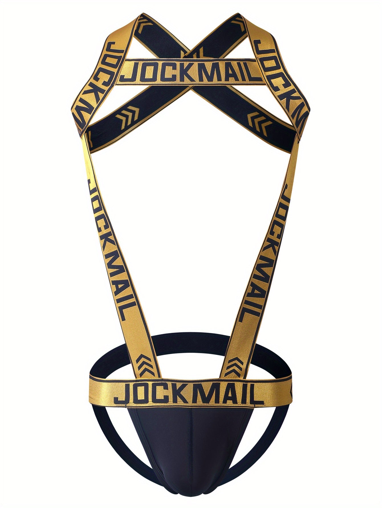 1pc Men's Underwear - Big Stretch Elasticated Nylon with "JOCKMAIL" Print, Breathable & Comfortable, Ideal for Intimate Apparel