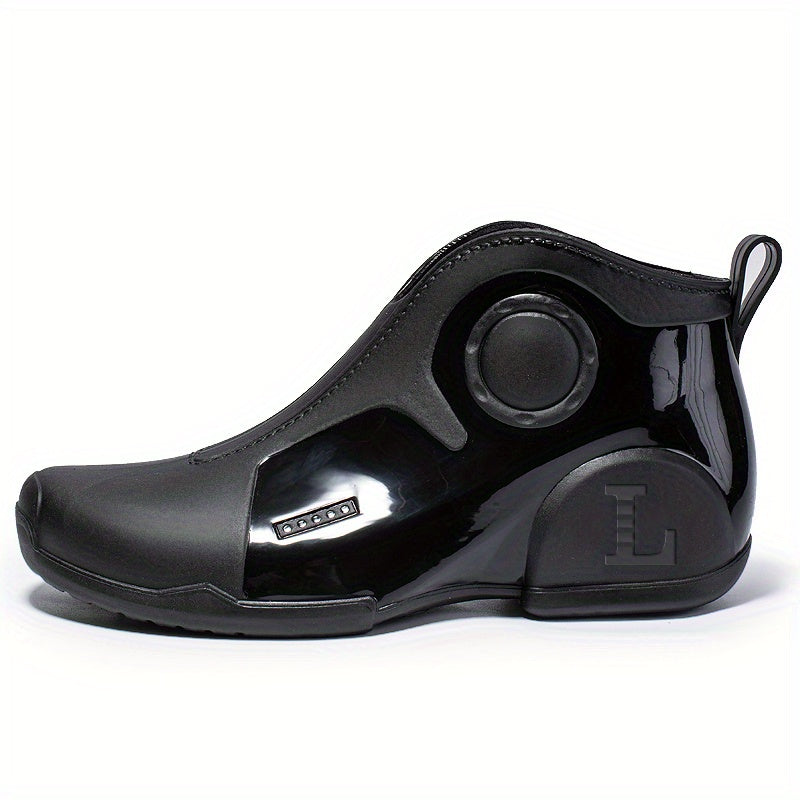 New Men's Trendy Rain Boots Wear-resistant Waterproof Non-slip Rain Shoes For Outdoor Working Fishing wellies