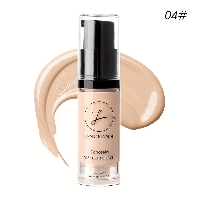 Long-Lasting And Smooth-Finishing Concealer With 4 Color Powder Base