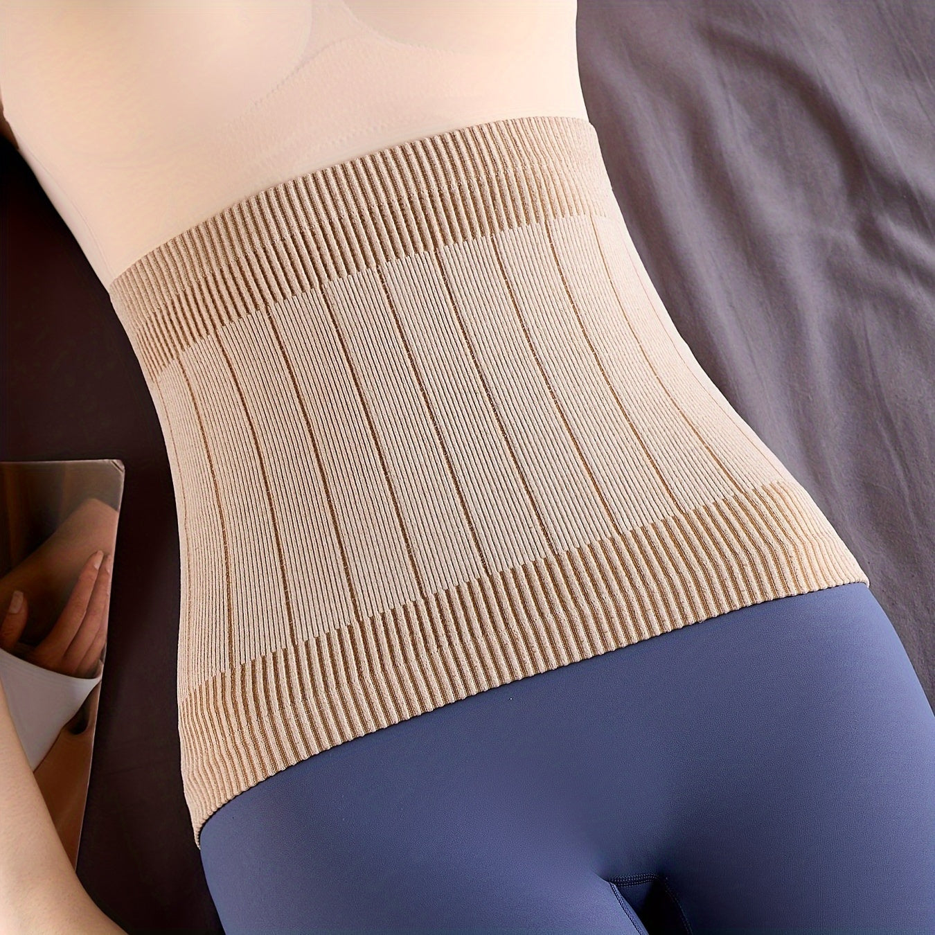 Four Seasons Constant Temperature Warm Waist Belt, Belly Protection, Warm Palace, Warm Stomach, Warm Back, Anti-Cold, Waist Shaping, Abdominal Binding Belt for Women