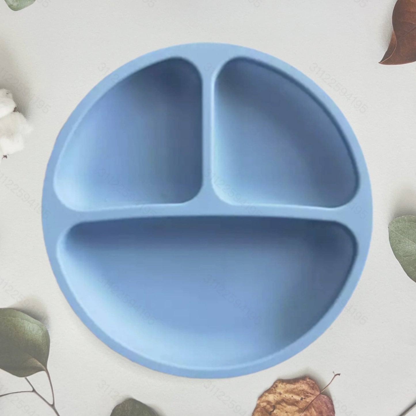 Silicone Feeding Set with Suction Bowls