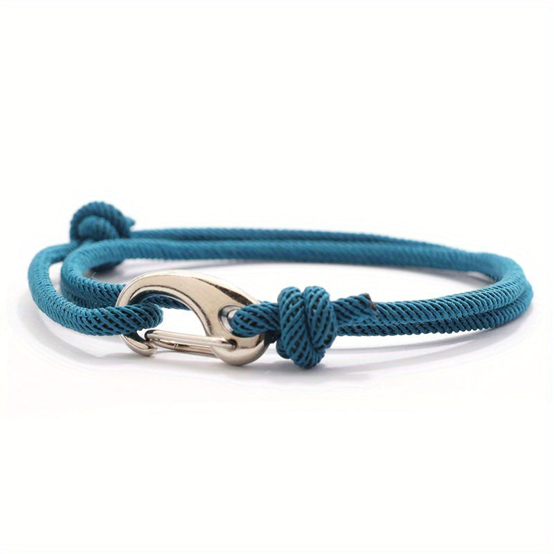 Extremely simple rope bracelet Double adjustable boyfriend gift outdoor