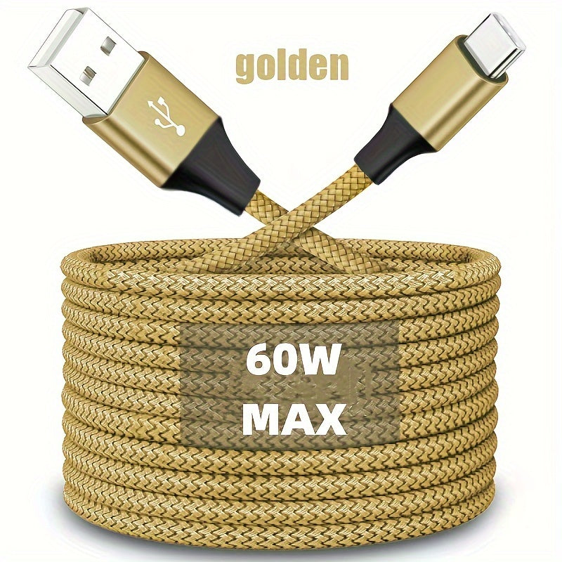 High-Speed USB-C Fast Charging Cable for Android Phones for, Redmi, OnePlus And Xiaomi