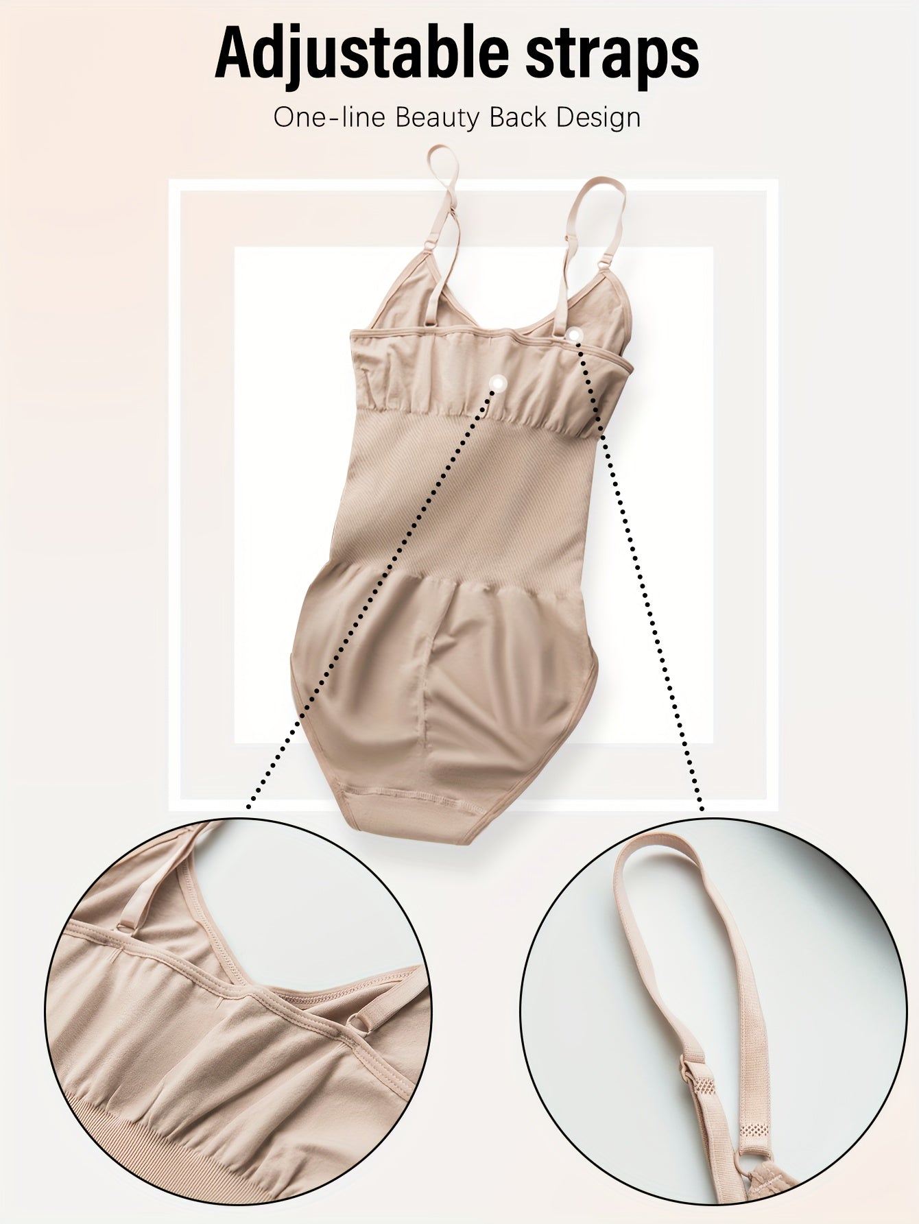 3pcs Seamless Body Shaping Bodysuits With Tummy Control, Buttock Lifting, And Hip Slimming Features