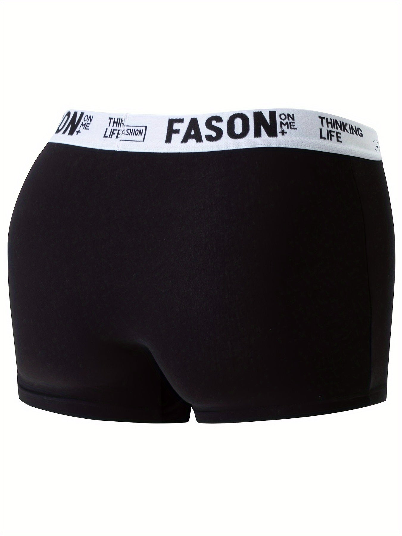 10-Piece Men's Underwear, Printed 'fason' design, Casual Boxer Briefs, Breathable and Comfortable Elastic Boxers, Athletic Shorts, Plus Size Boxers for Men, Boxers with Pouch, Mens Boxer Shorts, White Boxer Briefs for Men, Black Boxers for Men, Lounge Box
