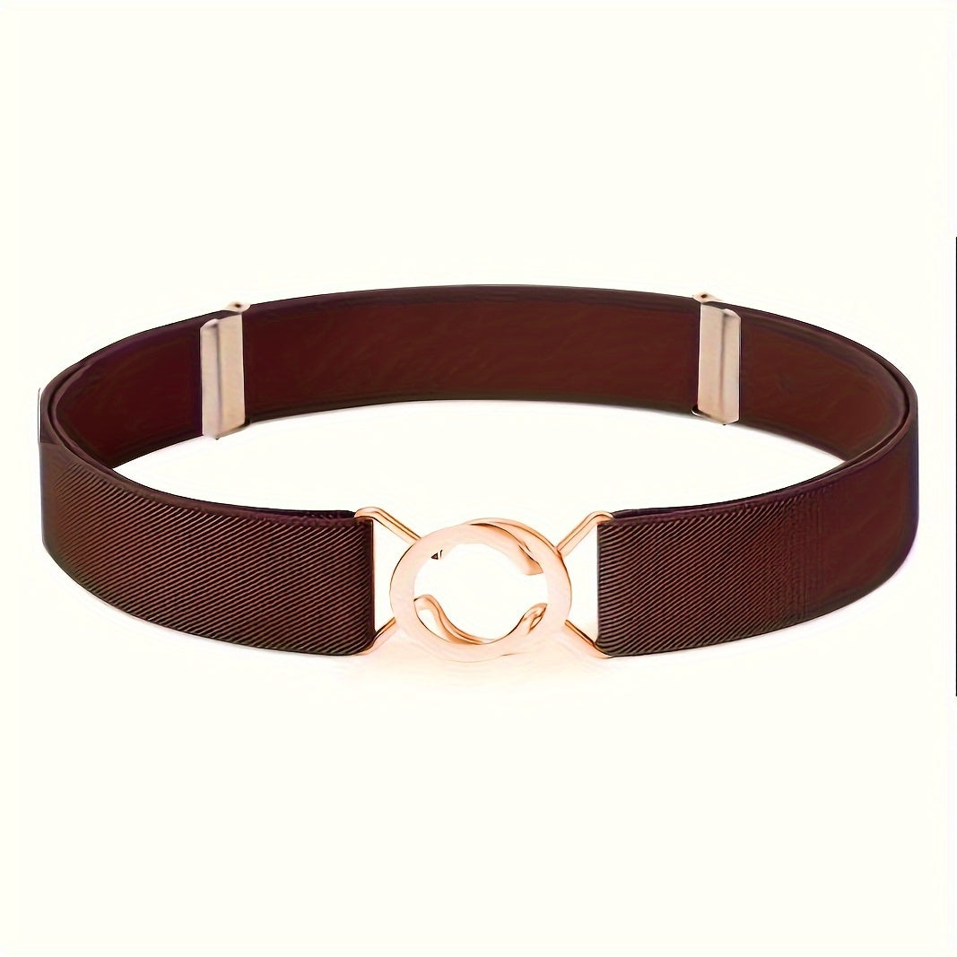 Elastic Waist Belt, Fashionable Adjustable Waistband, For Jeans And Dresses, Gifts