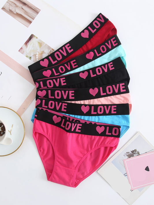 6pcs Comfortable Seamless Women's Underwear for Home and Sports