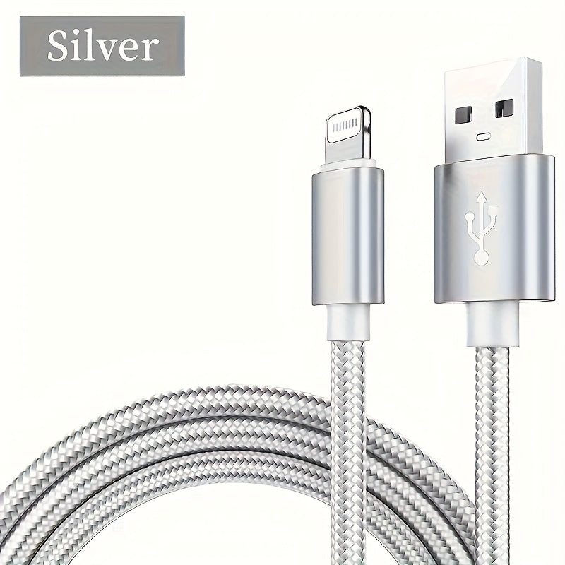 Extra Long Fast Charging Cable USB Data Sync Cable For IPhone 14 13 12 11 Pro Max SE X 8 7 6 Charging Cable For IPad