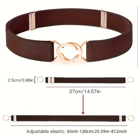 Elastic Waist Belt, Fashionable Adjustable Waistband, For Jeans And Dresses, Gifts