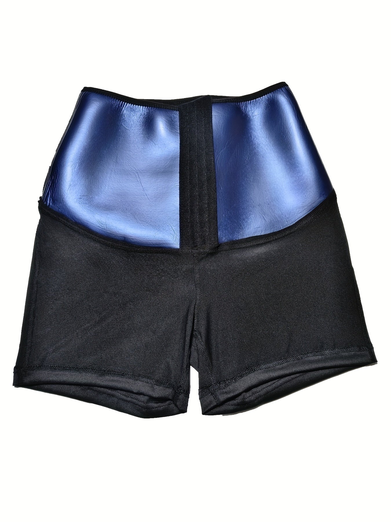 High-Waisted Shaping And Tummy Control Sweat Shorts, Tight-Fitting Workout Pants, Women'S Sweat-Inducing Shaping Shorts, Women'S Sauna Shorts, Fitness Training Shorts, Tight Moisture-Wicking Shorts.
