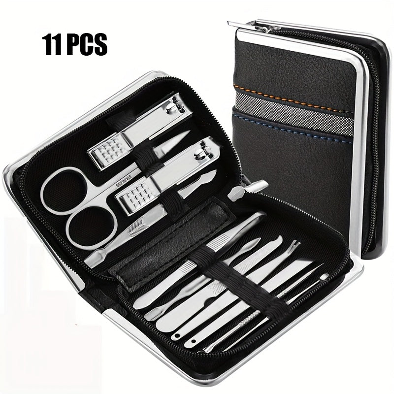 11/26pcs Nail Clipper Kit with Nail Clipper Ear Spoon Nail Files for Men And Women Toe Nail Clipping