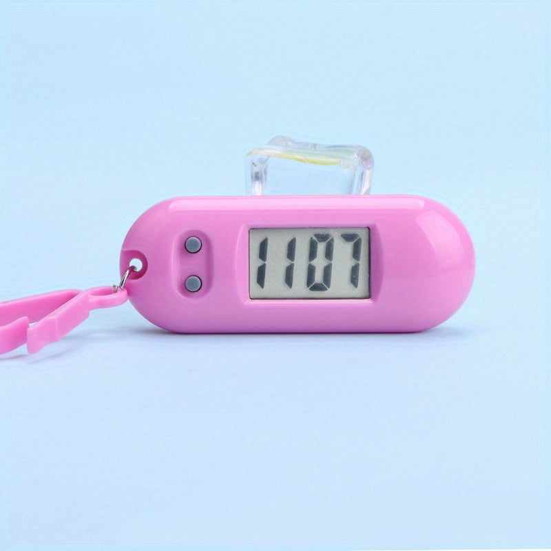 Keychain Pocket Watch Portable Student Youngsters Electronic Watch Keychain Backpack Key Display LED Digital Youngsters Clcok Test Watches Small Hanging gift, Smartwatch for Youngsters, Youngsters's Timepiece, Playful Design, Fun Accessory, Electronic Tim