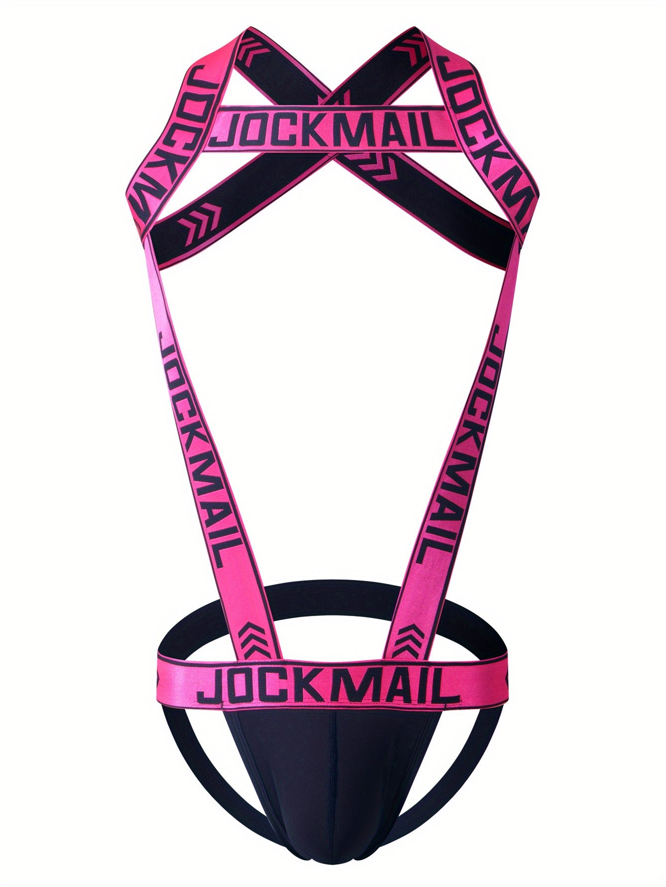 1pc Men's Underwear - Big Stretch Elasticated Nylon with "JOCKMAIL" Print, Breathable & Comfortable, Ideal for Intimate Apparel