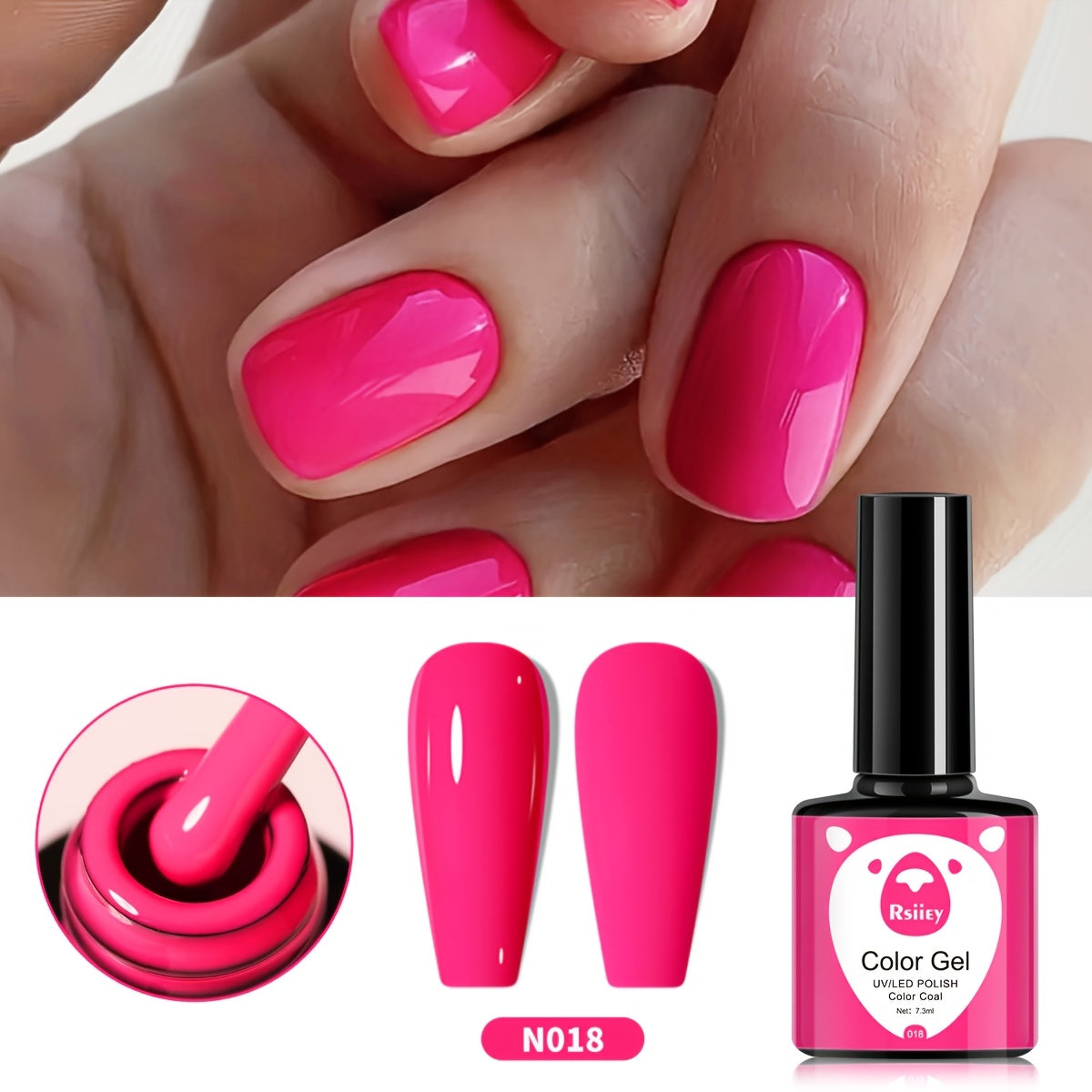 XEIJAYI Professional /LED Nail Gel - Rich & Long-Lasting Shine, Alcohol-Free Salon-Quality Gel for DIY Manicures, Perfect Christmas Gift for Women, Christmas Gift Item|Glossy Finish Gel|Smooth Application, Gel Nail Polish, Perfect for Manicures
