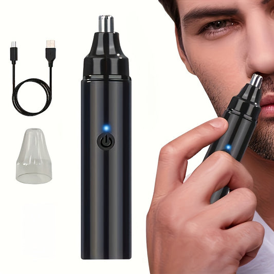 Rechargeable Ear And Nose Trimmer - USB Electric Nose Hair Trimmer Suitable For Women - Painless Eyebrow And Facial Hair Removal Device