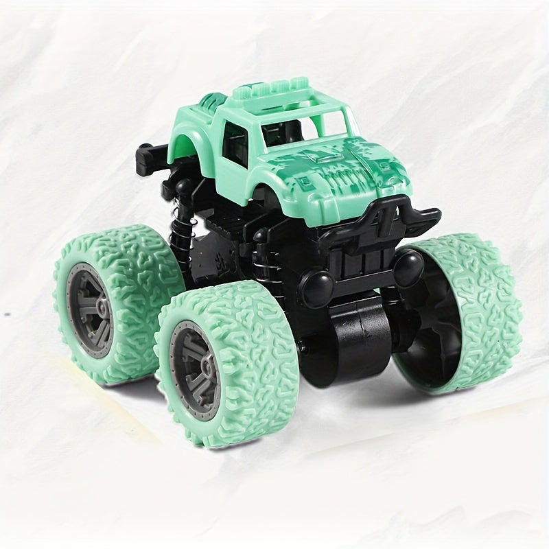 Pull-back Off-road Race Car For Children, Available In Multiple Colors, Without Batteries, As Halloween Gift