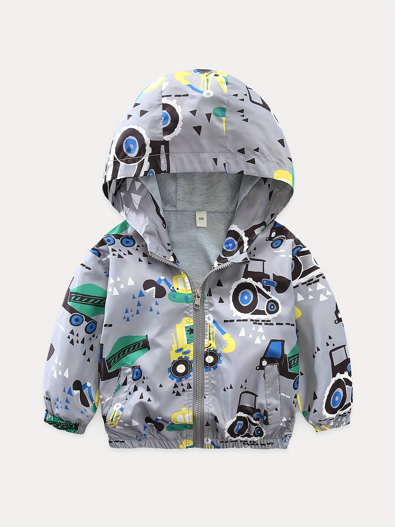 2022 New 's Hooded Jacket in Grey