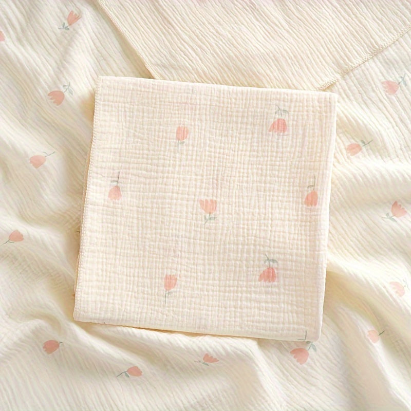 Korean version of the delivery room second layer package single Youngsters Youngsters towel gauze bath towel new Youngsters absorbent summer thin style