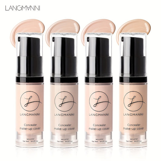 Long-Lasting And Smooth-Finishing Concealer With 4 Color Powder Base