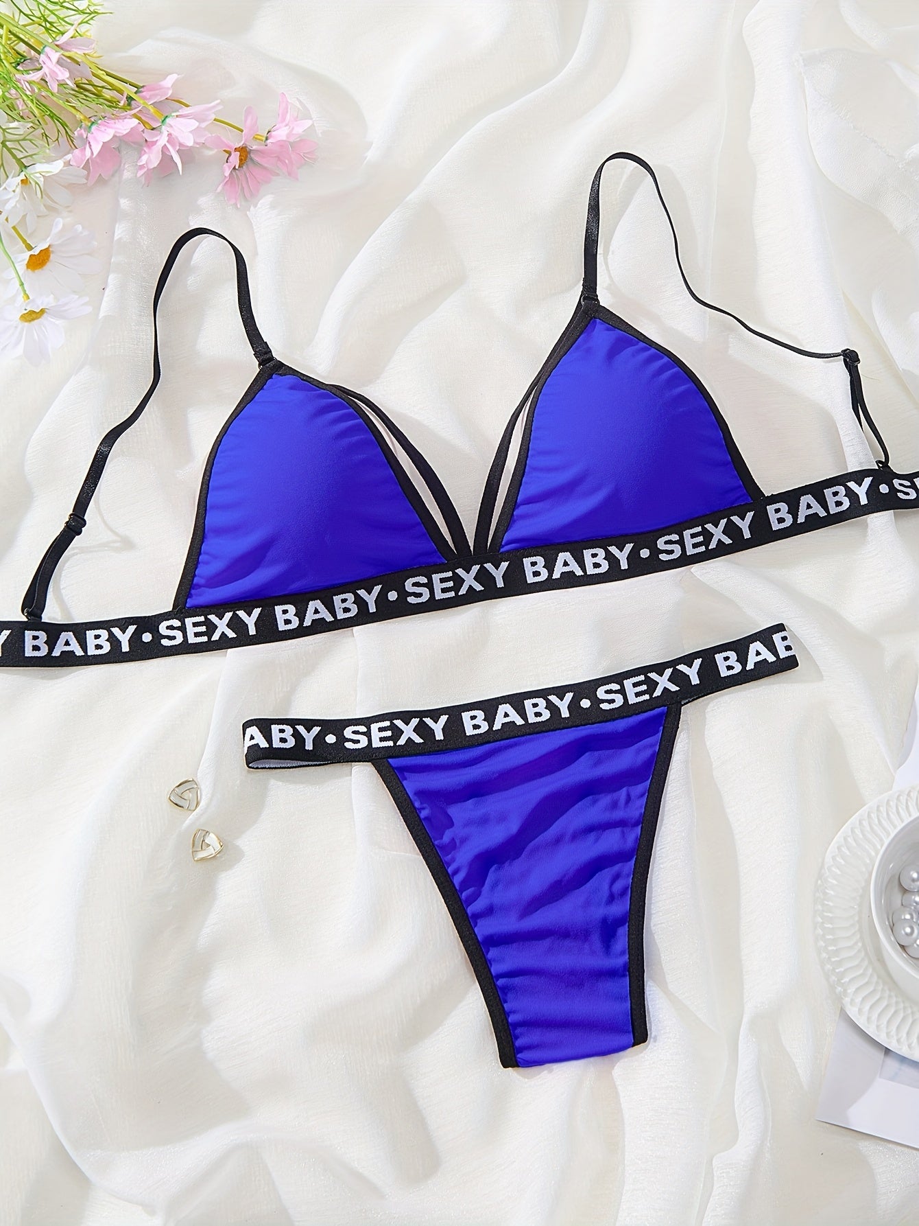 Plus Size Sports Letter Elastic Suit