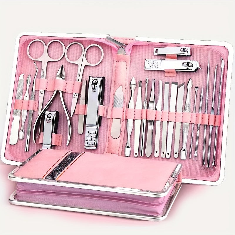 11/26pcs Nail Clipper Kit with Nail Clipper Ear Spoon Nail Files for Men And Women Toe Nail Clipping