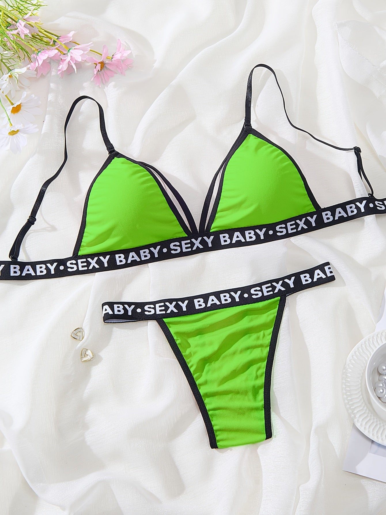 Plus Size Sports Letter Elastic Suit