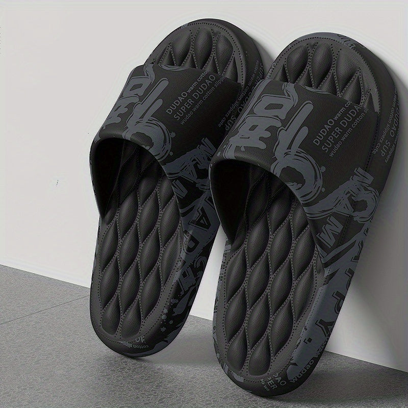 2023 New Large Size 48-49 Men's Summer Indoor Home Bathroom Bath Non-Slip Cartoon Household Thick Soled Sandals Slippers For External Wear L-5161B