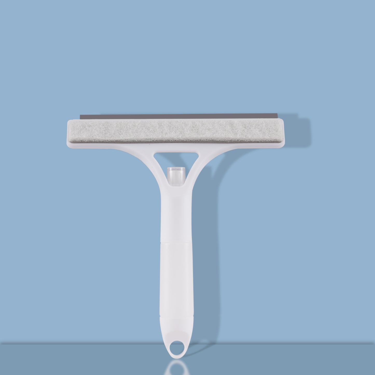 1pc set of household multi-functional glass cleaning artifact, double-sided brushing and scraping mirror, three-in-one glass scraper with watering can