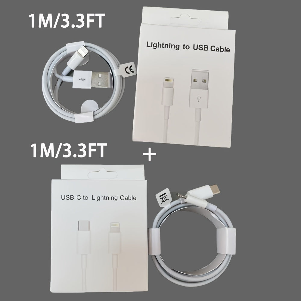 1m/2m PD Fast Charger Cable for Original USB-C to Lightning Cable for iPhone 14 Pro Max 11 12 13 Pro X XS XR 8 Plus ipod Cable, Lightning Cable Fast Charging, Phone Charging Solution, Fast Charging Cable, Iphone Charging Cable, High-Speed Charging Cable,