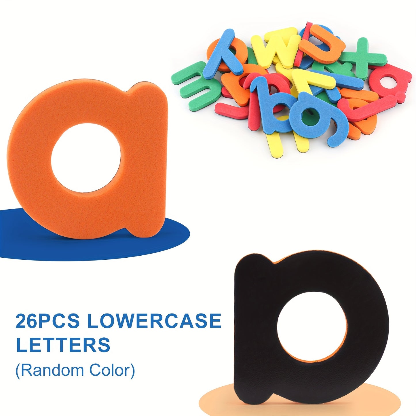 Moodon Educational Magnetic Stickers for Kids - Letter Number Refrigerator Magnets for Learning Toys & Kids Toys - Christmas, Halloween Gifts for Kids for winter