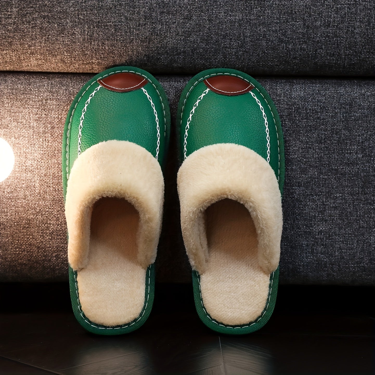 Men Slippers Black New Winter Slippers Warm Indoor Slipper High Quality Home House Shoes Warm SlippersSuitable for men & women
