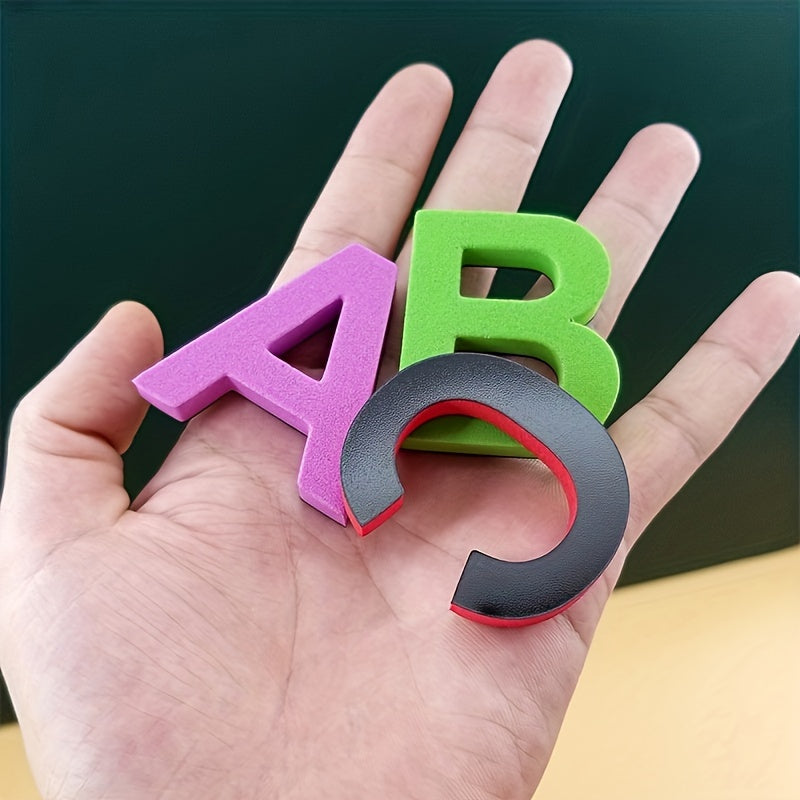 Moodon Educational Magnetic Stickers for Kids - Letter Number Refrigerator Magnets for Learning Toys & Kids Toys - Christmas, Halloween Gifts for Kids for winter
