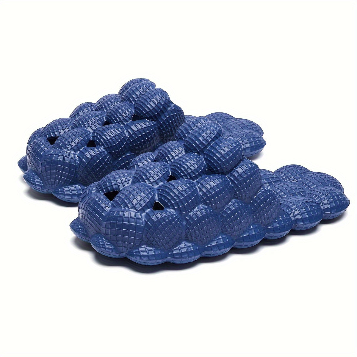 Bubble Slides For Women And Men, Spa Massage Non-slip Golf Ball Slippers, Funny Lychee Soft Beach Sandals