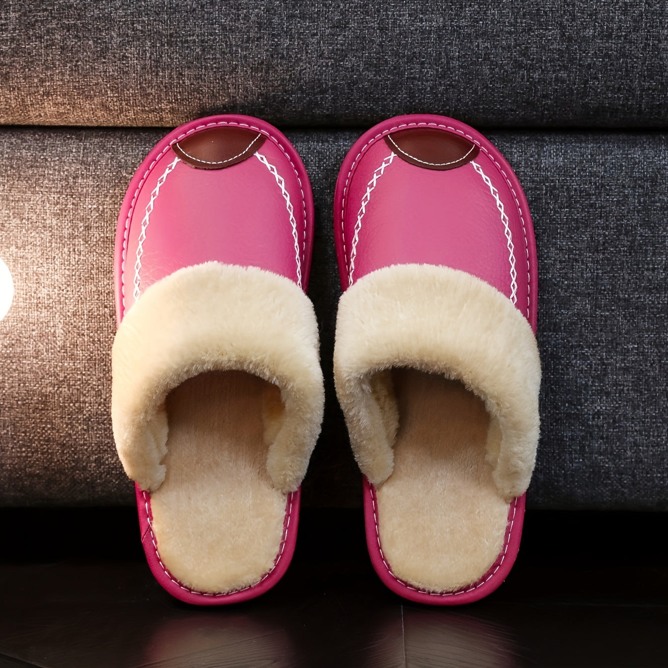 Men Slippers Black New Winter Slippers Warm Indoor Slipper High Quality Home House Shoes Warm SlippersSuitable for men & women