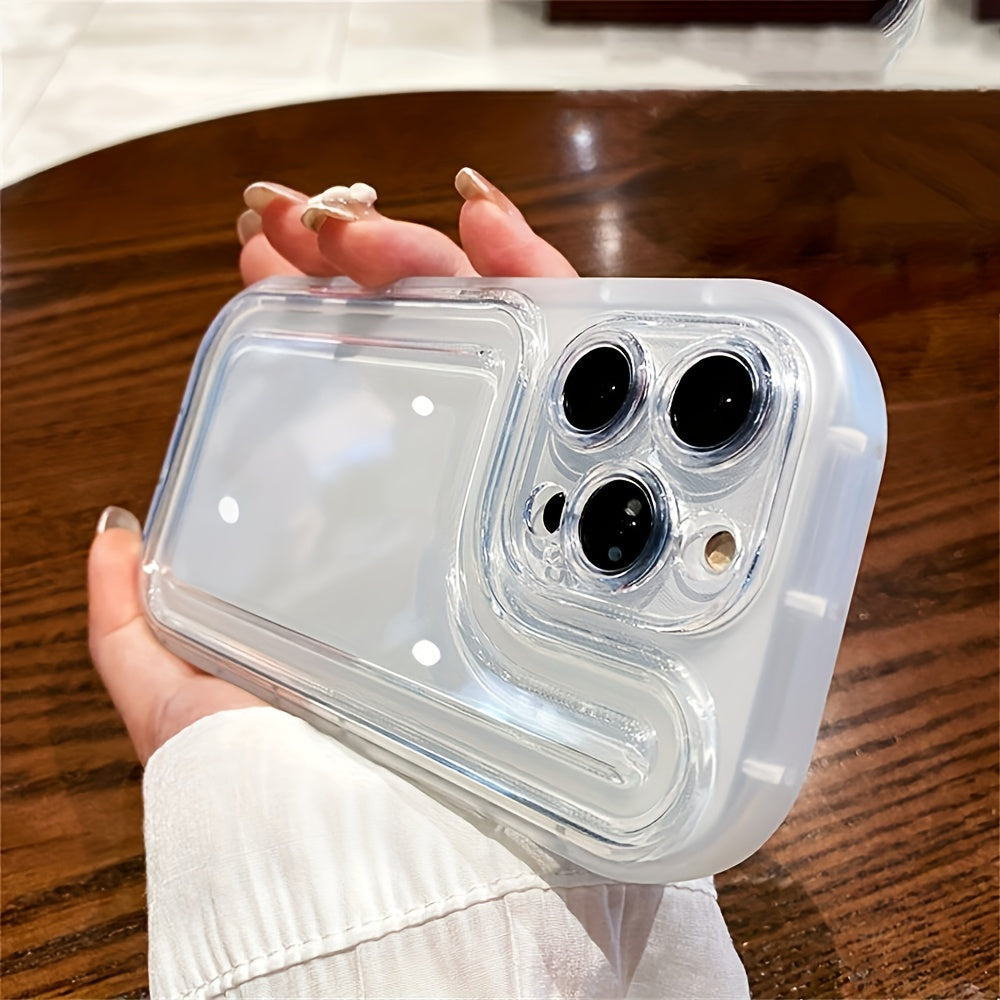 Shockproof Bumper Clear Phone Case for iPhone 14 Pro Max 13 12 11 Pro Max 14 Plus 11 Soft Lens Protection Cover