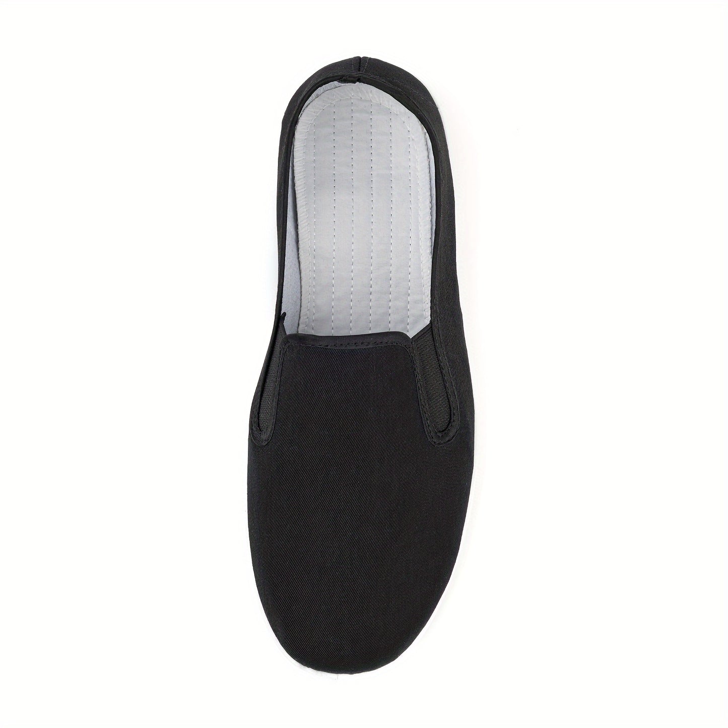 Chinese Traditional Flats For Men, Breathable Lightweight Slip On Shoes For Outdoor Walking Driving Martial Art Kung Fu Tai Chi Training, Spring And Summer