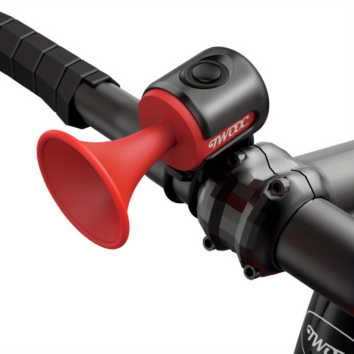 TWOOC Electric Bike Horn, 120 DB Sounds Alarm Bell, Safety Electric Bicycle Horn