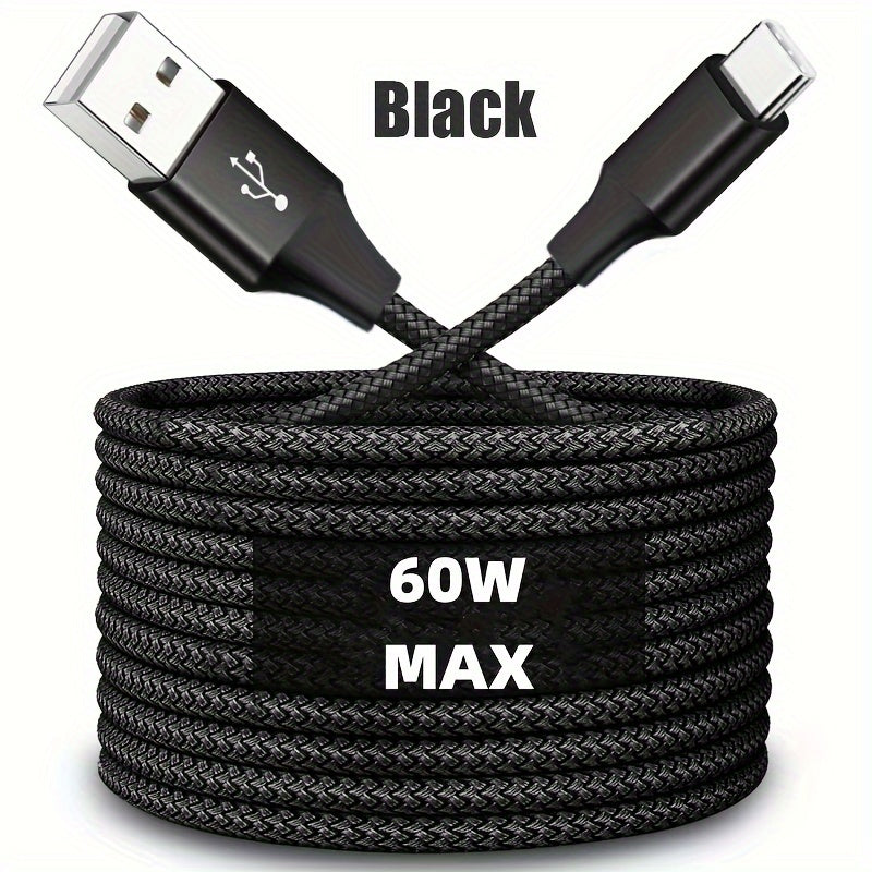 High-Speed USB-C Fast Charging Cable for Android Phones for, Redmi, OnePlus And Xiaomi