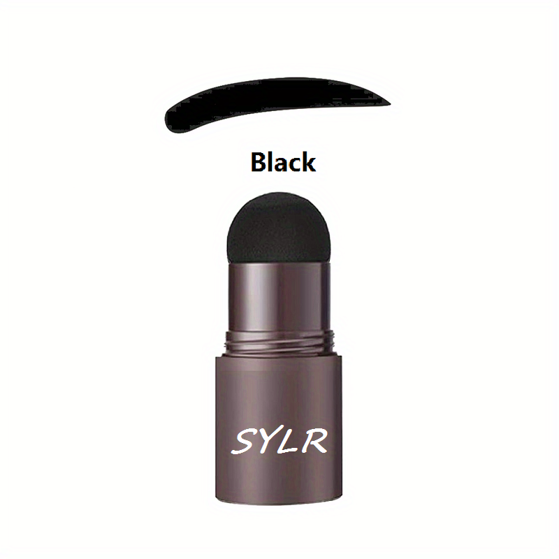 1pc Waterproof Hairline Powder for Men and Women - Easy to Carry, Natural Black and Brown Eyebrow Contour Stick for Root Edge Shadow Filling - Perfect for Summer and Winter