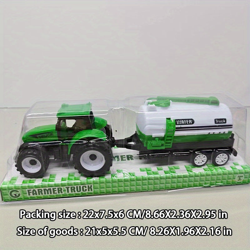 5-in-1 Kids Car Toy Set: Farmer's Car, Water Car, Moped Car, Moped Car & Boxed Set! As Christmas, Thanksgiving, Halloween Gift