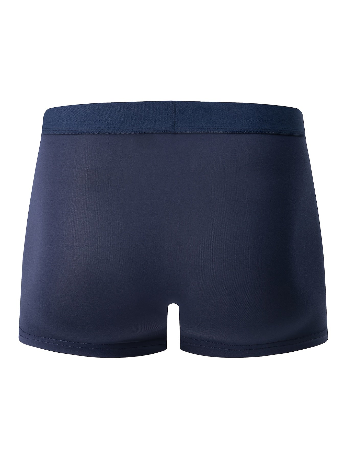 10-Pack Men'S Boxer Briefs - Breathable Stretch Comfort Fit, Solid Color Underwear for Gym, Casual & Casual Attire - Durable & Easy-Care Design, Gym Underwear, Simple Style, Smooth Texture, Multipack Underwear, Active Lifestyle, Men Boxer Short Multipack,