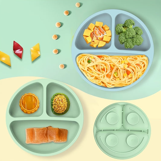 Silicone Feeding Set with Suction Bowls