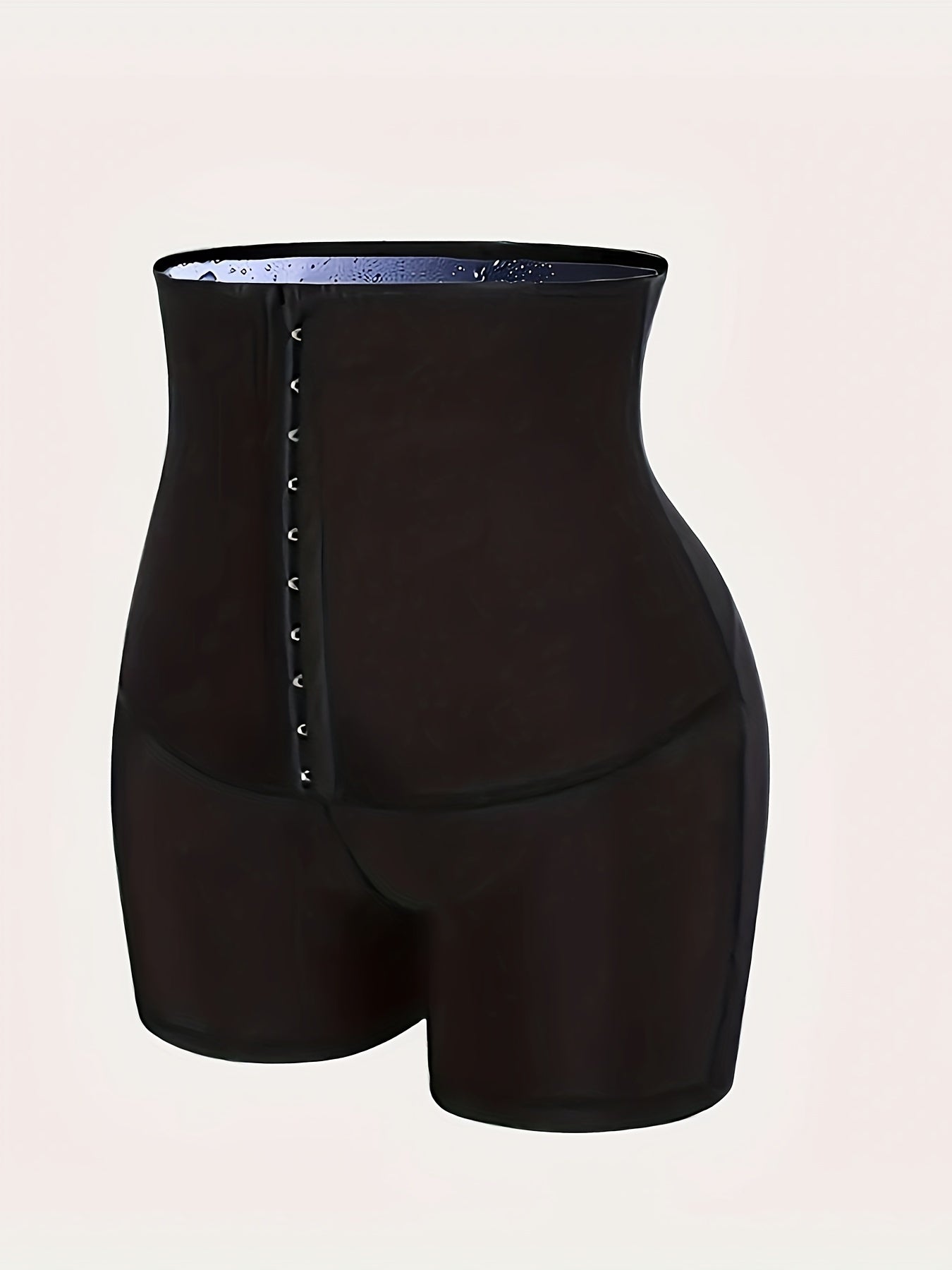 High-Waisted Shaping And Tummy Control Sweat Shorts, Tight-Fitting Workout Pants, Women'S Sweat-Inducing Shaping Shorts, Women'S Sauna Shorts, Fitness Training Shorts, Tight Moisture-Wicking Shorts.