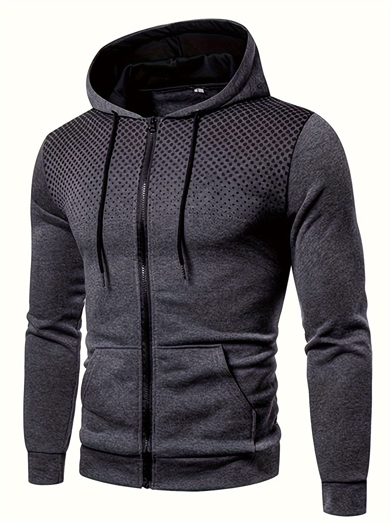Solid Thermal Hoodie, Cool Hoodies For Men, Men's Casual Classic Design Pullover Hooded Sweatshirt With Kangaroo Pocket Streetwear For Winter Fall, As Gifts