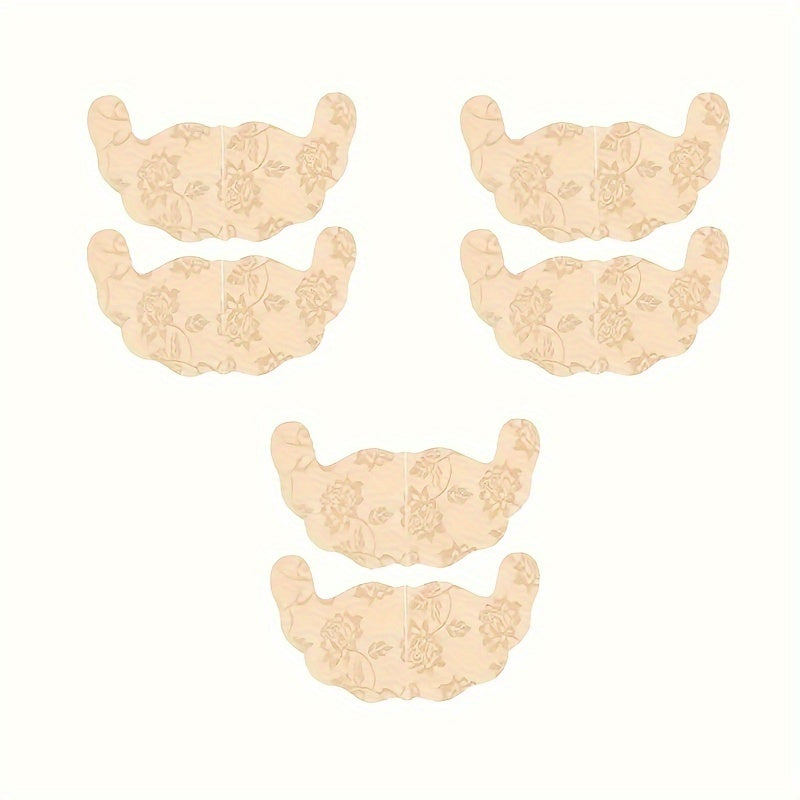 6pcs Invisible Bra Tape Prevents Sagging Push Up Bra Lifts & Supports Busts Adhesive Nipple Cover Silicone Swimwear Wedding Dress Lingerie