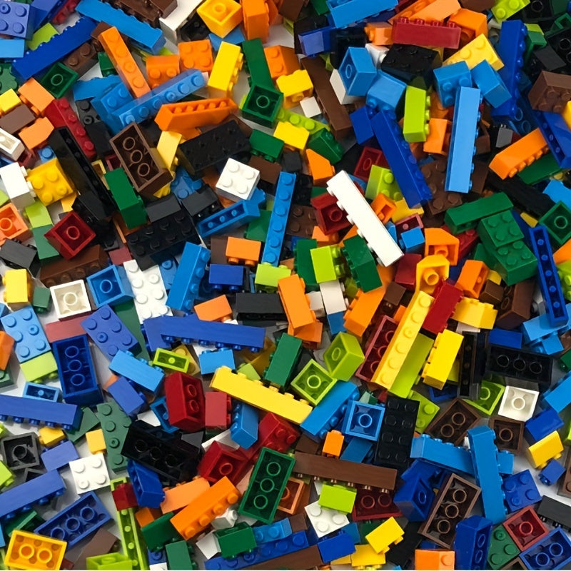 500pcs Bagged Children's Educational Assembly Building Blocks, Kindergarten Toys, DIY Small Particle Insertion Building Blocks, Toys to Inspire Creativity and Imagination for Boys and Girls, Birthday Gifts
