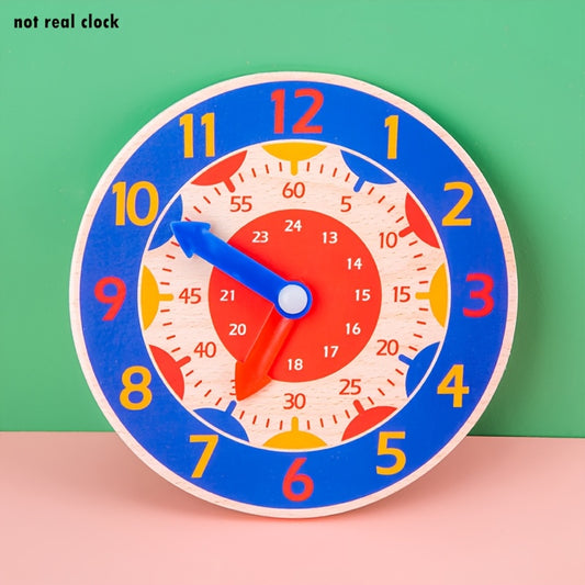 Not Real Clock, Wooden Educational Clock Toy, Student Timepiece Model, Digital Clock Toy, Children's Learning Time Toy
