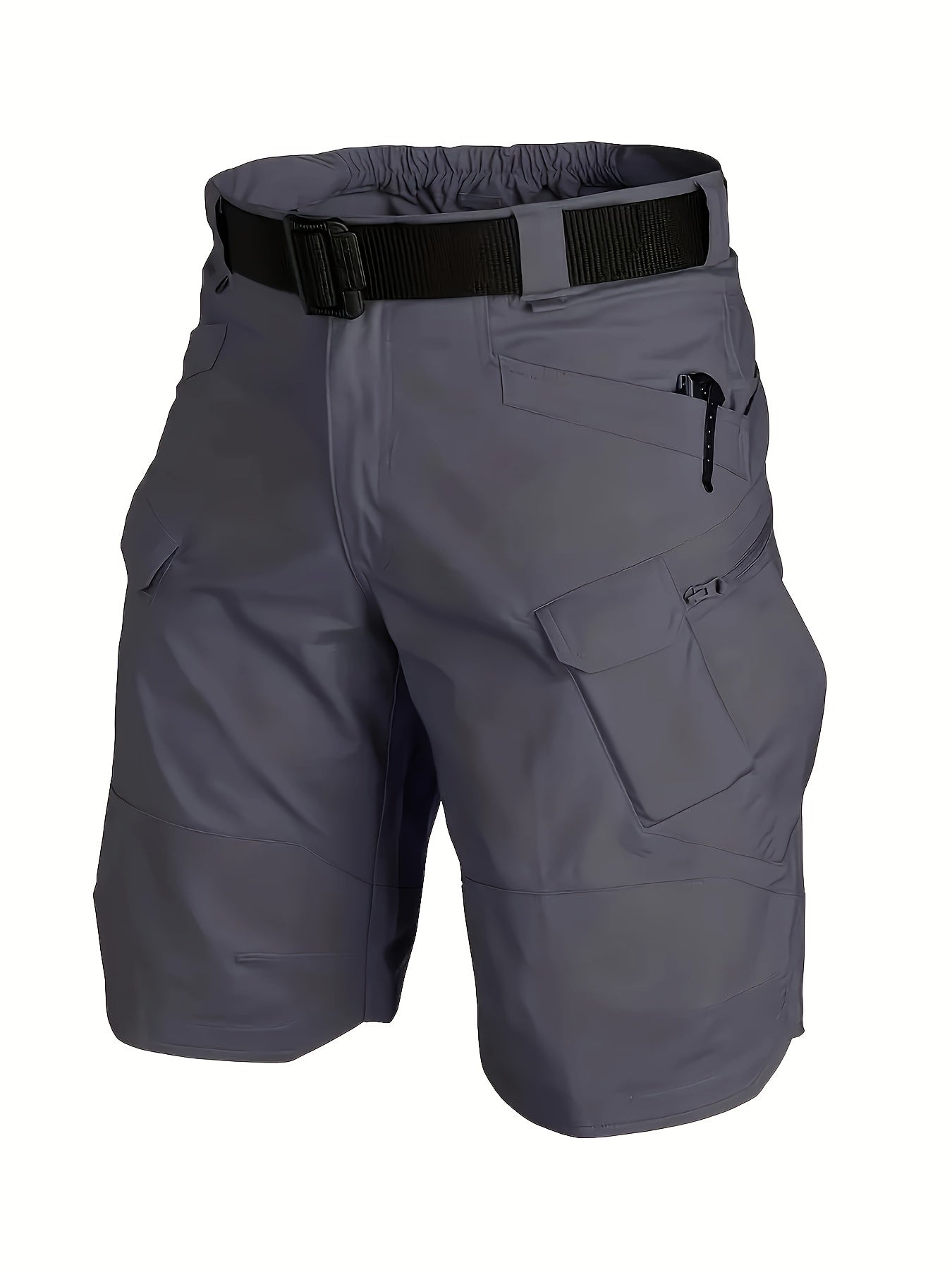 Men's Multi-Pocket Tactical Shorts Multi-Purpose Cargo Shorts Outdoor Riding Camping Fishing Hunting Hiking Track Shorts ( Larger Size Recommended)